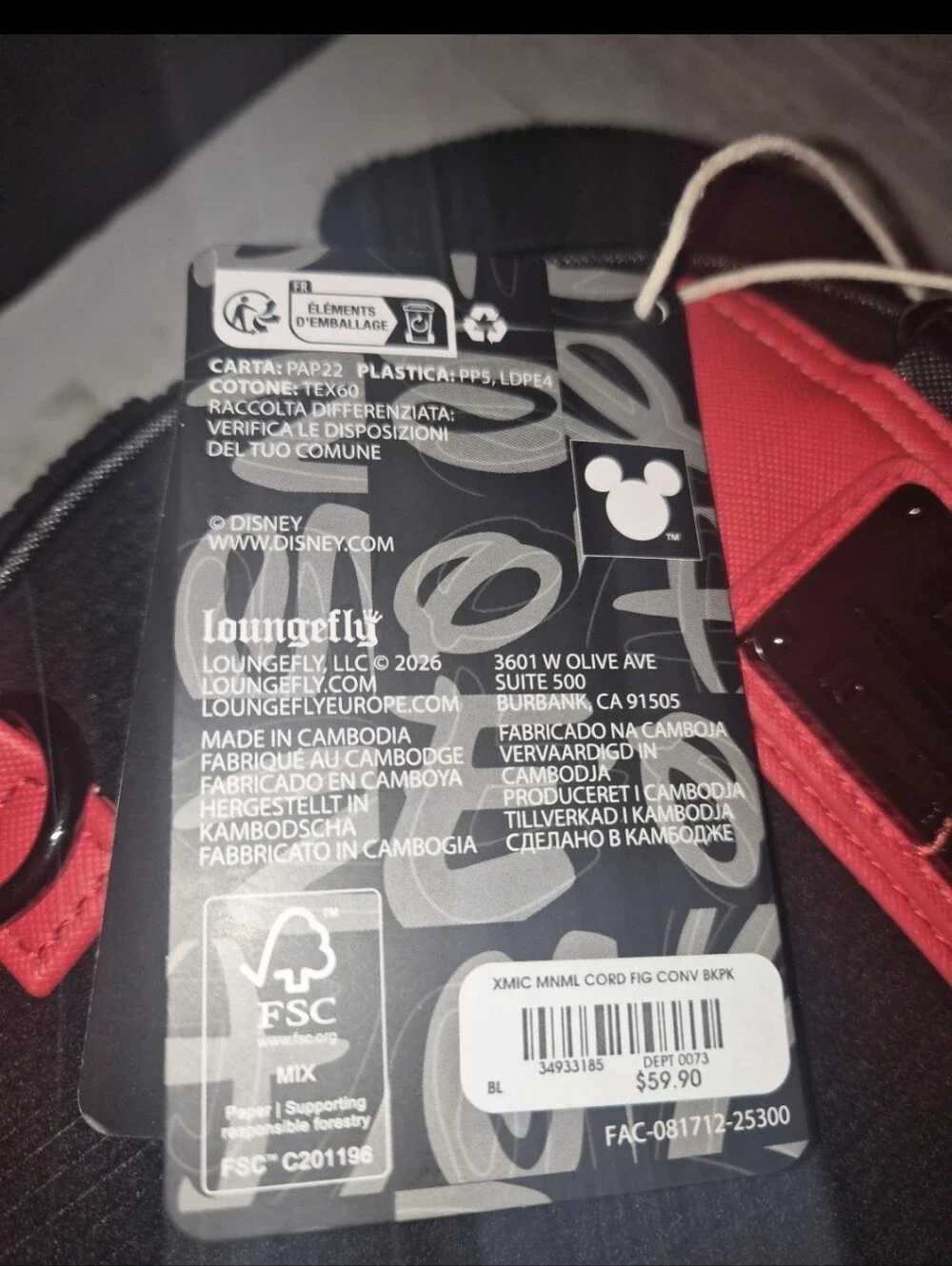 Disney nwt shaped